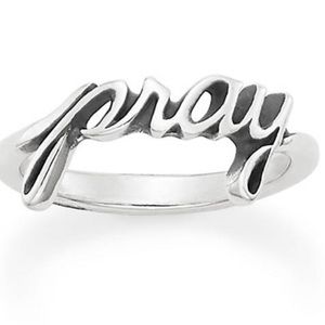 Pray James Avery Ring